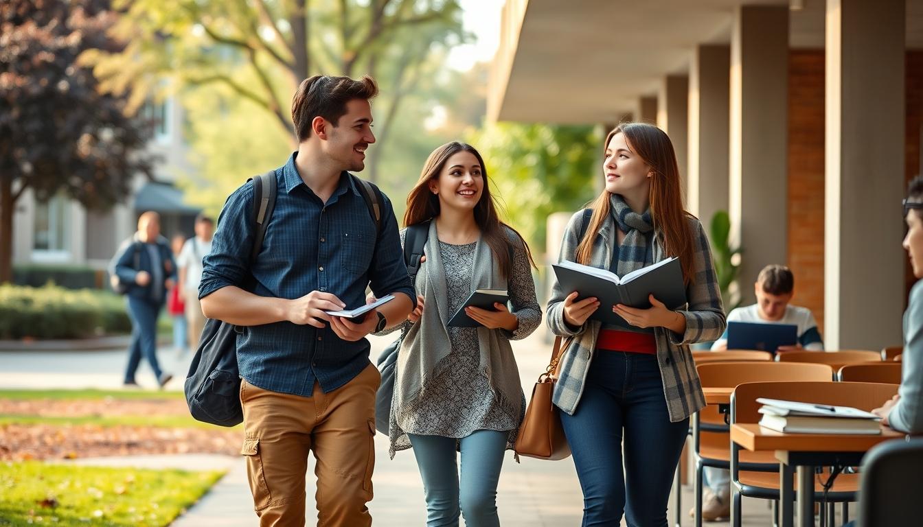 University campus and academic environment in Toronto